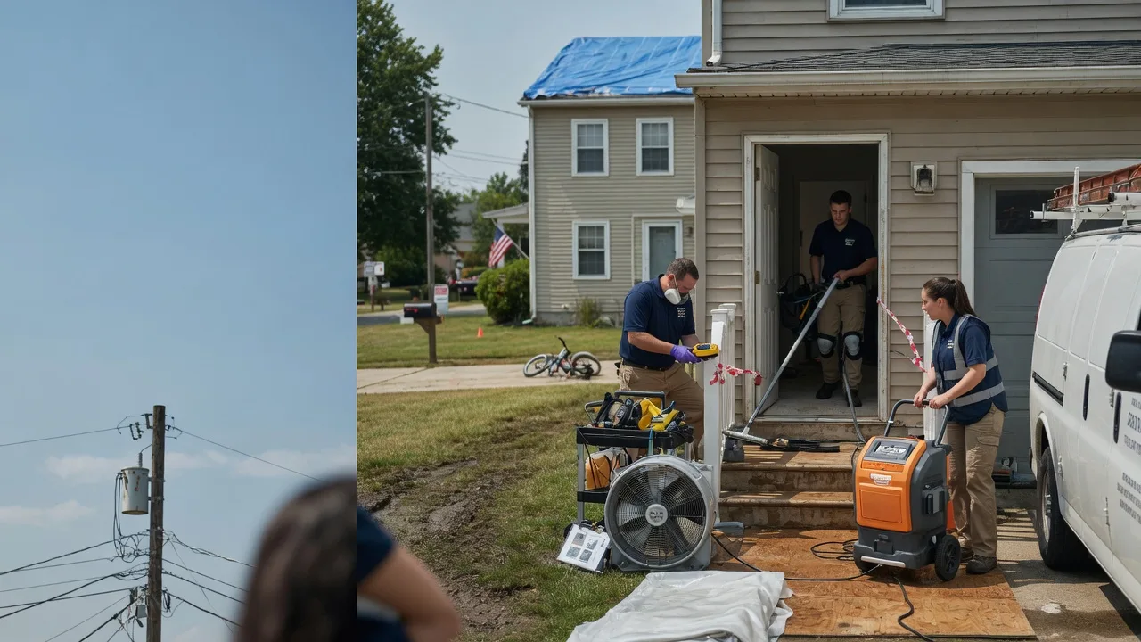 Water Damage Repair in Harvard, ID near me